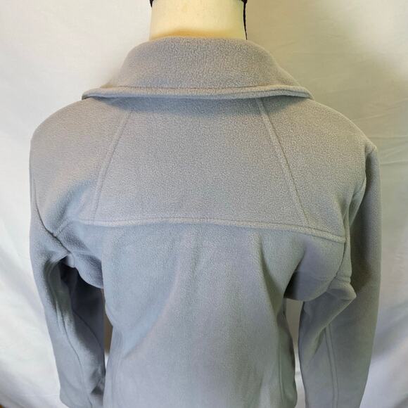 Columbia Women's Medium Fast Trek II Fleece‎ Jacket Full Zip Tradewinds Grey - Picture 10 of 14
